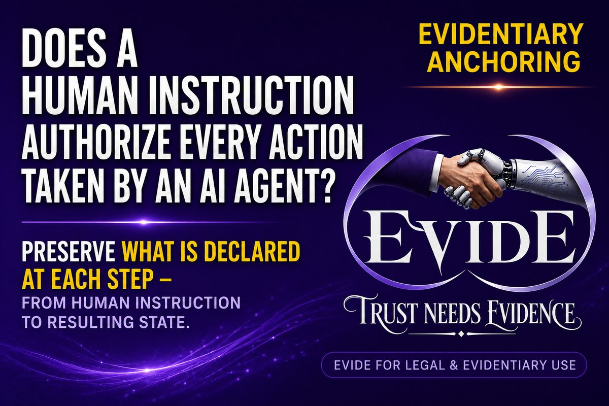 Does a Human Instruction Authorize Every Action Taken by an AI Agent?